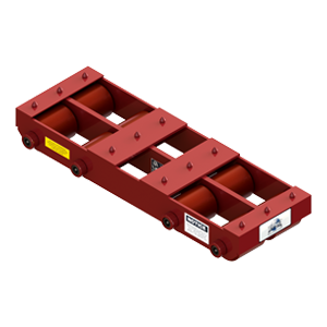 10 ton capacity rigid machinery skate polyurethane roller dolly hd 15 p