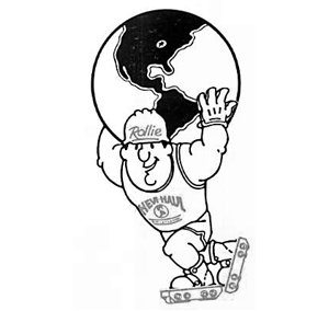 Hevi-Haul History - Rollie, the old Heavy Duty Skate Mascot