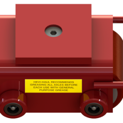 1.5 ton capacity swivel machinery skate polyurethane roller dolly cs 3 p