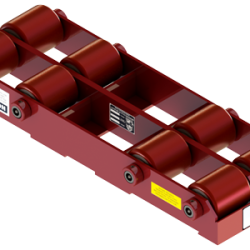 10 ton capacity rigid machinery skate polyurethane roller dolly hd 15 p d b