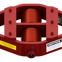 10 ton capacity rigid machinery skate polyurethane roller dolly um hd 30 p c