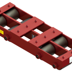 10 ton capacity rigid machinery skate steel roller dolly hd 15 a