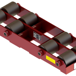 10 ton capacity rigid machinery skate steel roller dolly hd 15 b