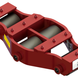 10 ton capacity rigid machinery skate steel roller dolly um hd 20 a