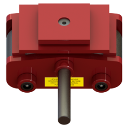 12.5 ton capacity swivel machinery skate steel roller dolly cs 25 c