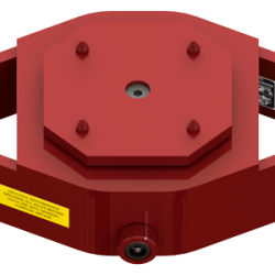 15 ton capacity swivel machinery skate steel roller dolly ums hd 30 c