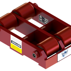 20 ton capacity rigid machinery skate polyurethane roller dolly st 1040 p b