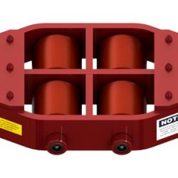 20 ton capacity rigid machinery skate polyurethane roller dolly um hd 50 p c