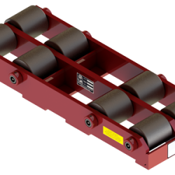 25 ton capacity rigid machinery skate steel roller dolly sd 50 b