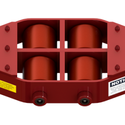 7.5 ton capacity rigid machinery skate polyurethane roller equipment