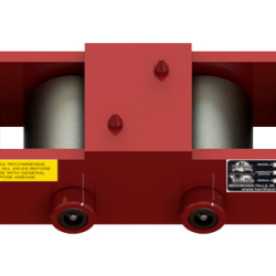 7.5 ton capacity rigid machinery skate